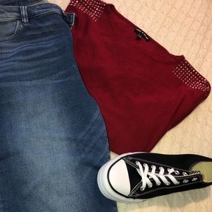 Beautiful Red Sweater